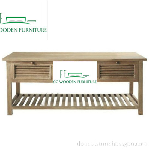 Troy coffee table wooden coffee table